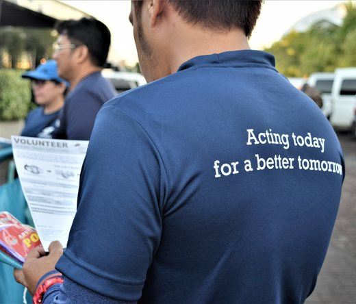 Odfjell employees take part in voluntary ocean clean-up in The Philippines