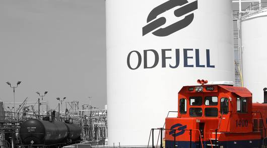 Tank and train at Odfjell Terminals Houston