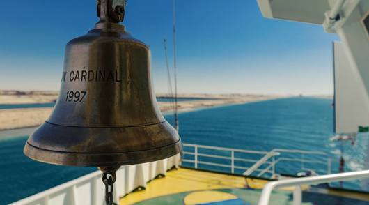 Ship's bell of Bow Cardinal