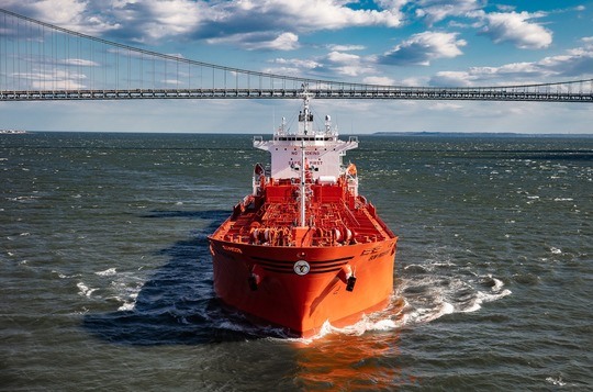 Chemical tanker Bow Prosper. Photo: Jonathan Atkin, Shipshooter | Odfjell