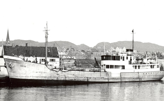 In the late 1930s Odfjell contracts several small tankers. One of these is MT Hegg (610 dwt/1941).